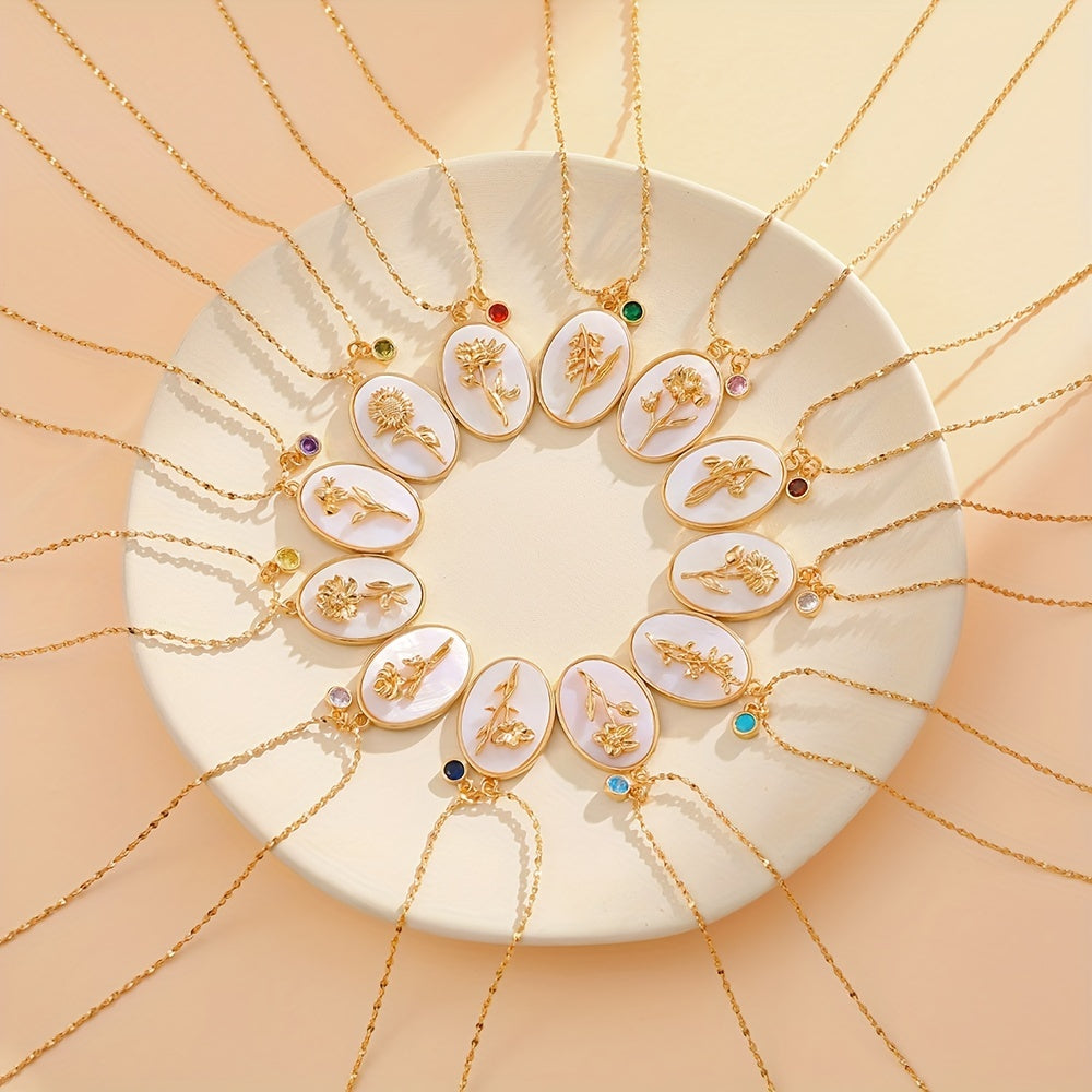 Aurelia December Bloom Necklace