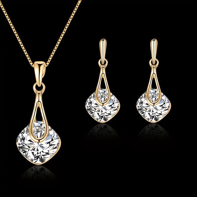 Aurelia GeoGlow Jewelry Set
