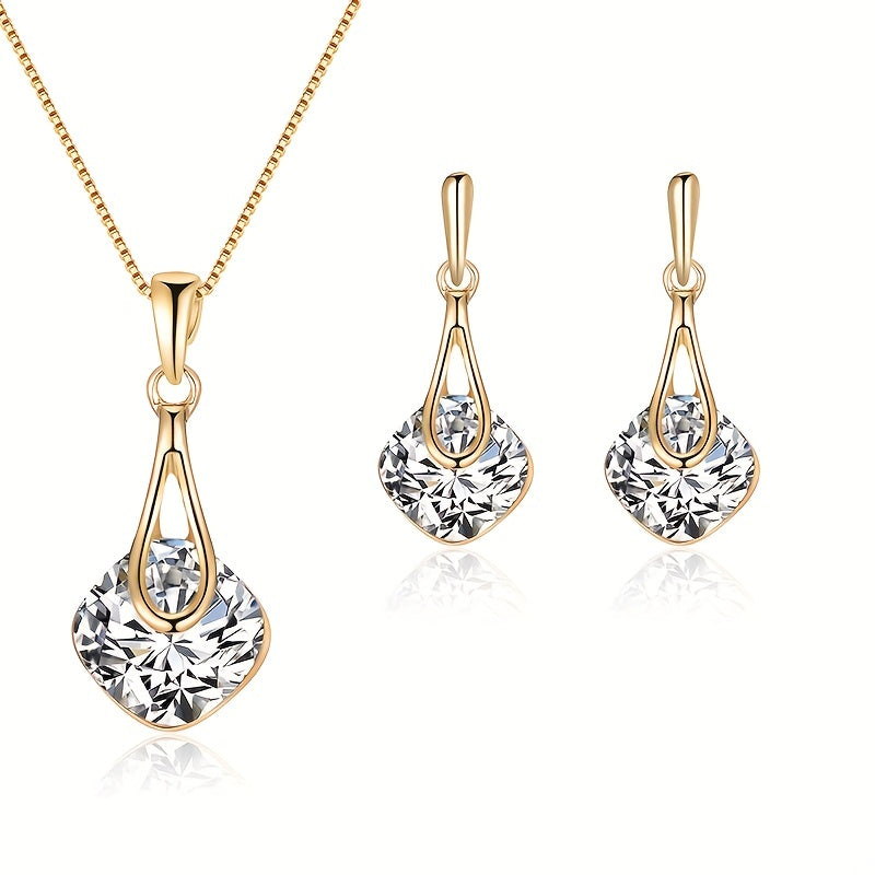 Aurelia GeoGlow Jewelry Set