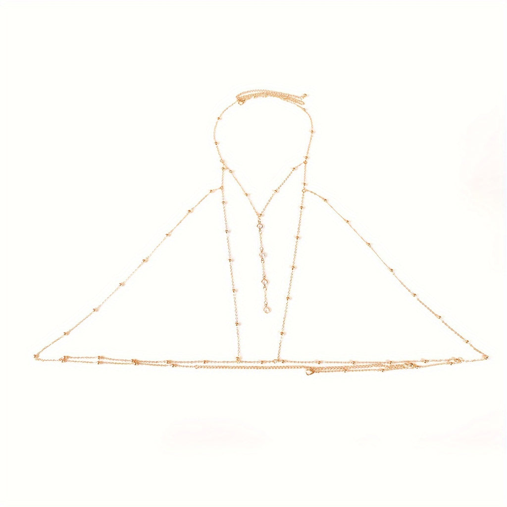 Aurelia CrystalCurve Body Chain