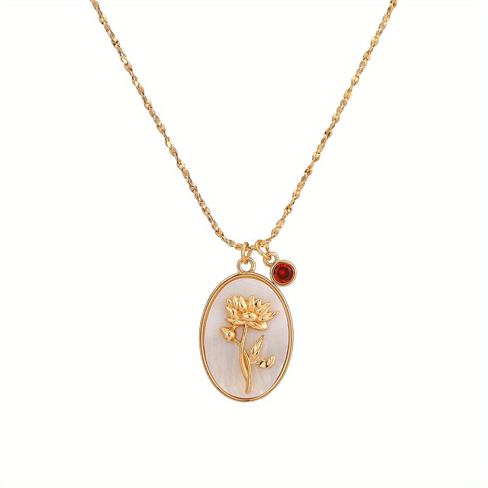 Aurelia December Bloom Necklace