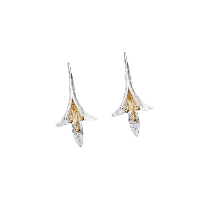 Luna Bloom Drop Earrings