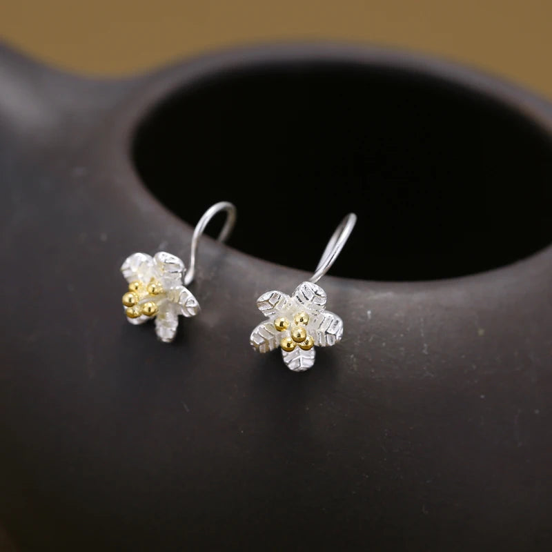 Luna Bloom Drop Earrings