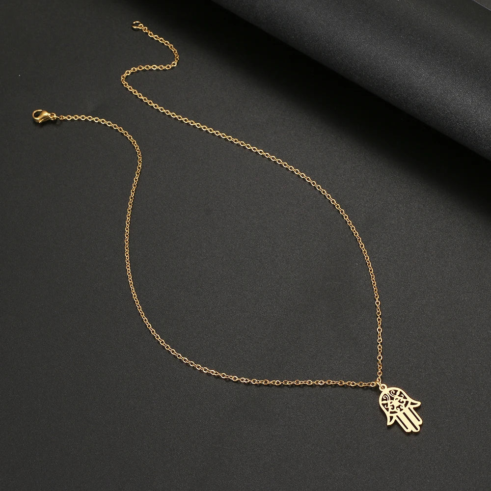 Boho Palm Spirit Necklace