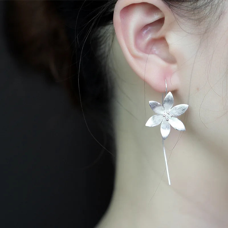 Luna Bloom Drop Earrings
