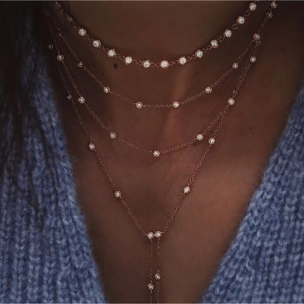 Boho Star & Moon Harmony Necklace