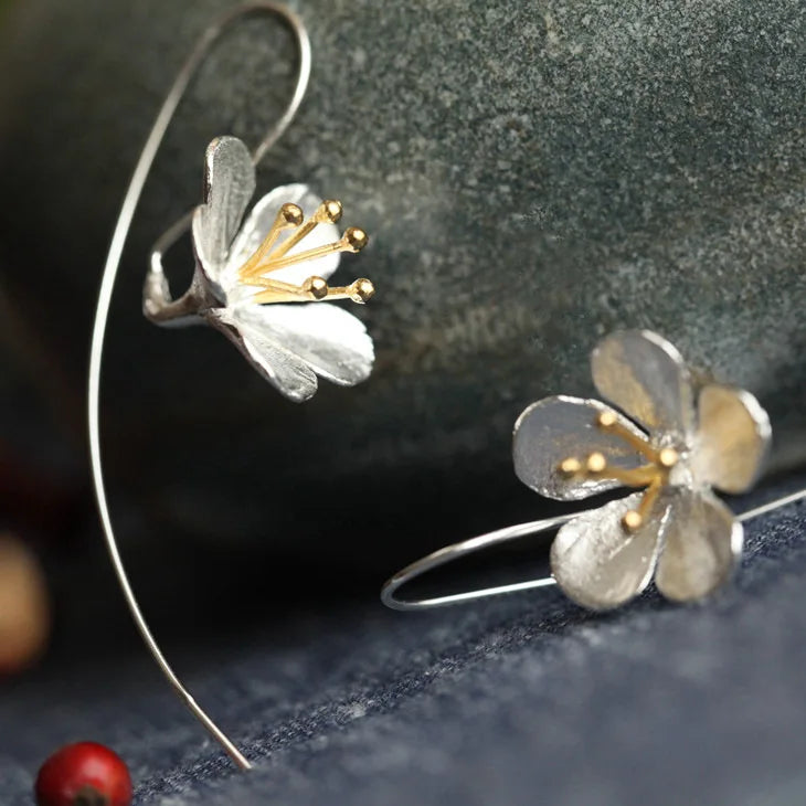 Luna Bloom Drop Earrings