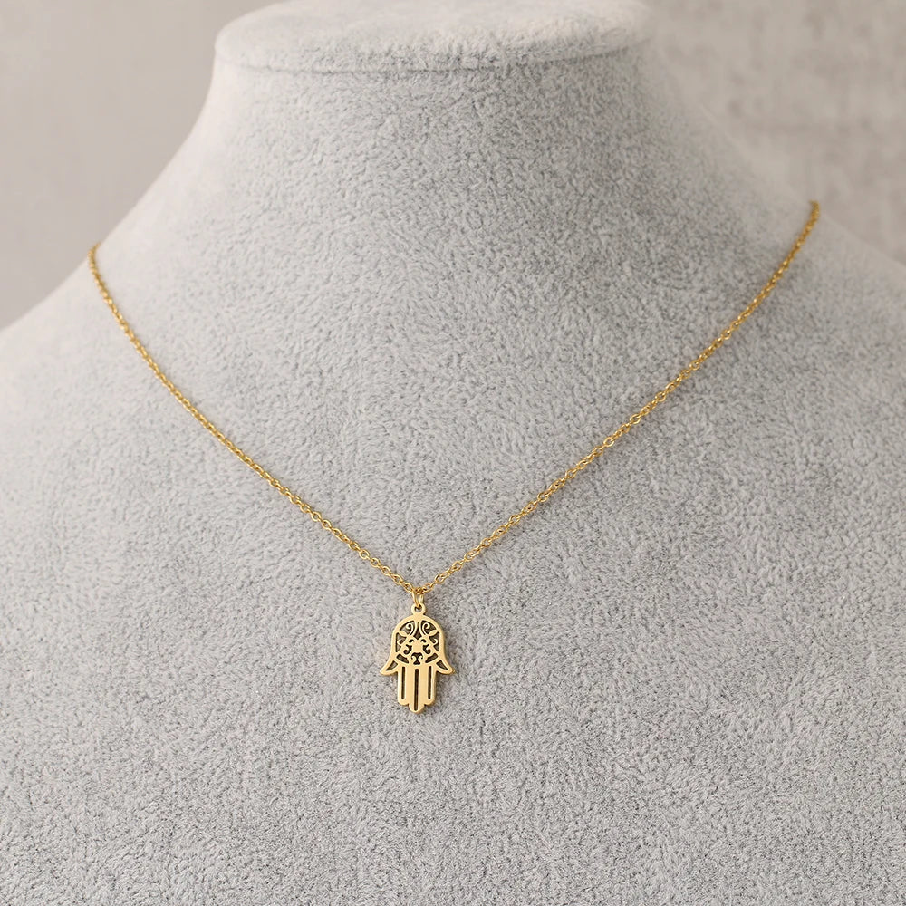 Boho Palm Spirit Necklace