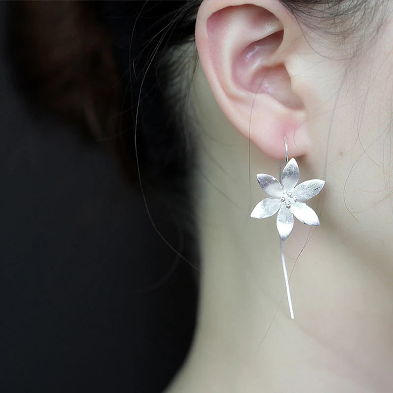 Luna Bloom Drop Earrings