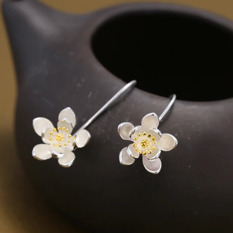 Luna Bloom Drop Earrings