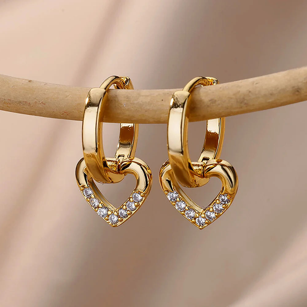 Lume Amour Gold Earrings