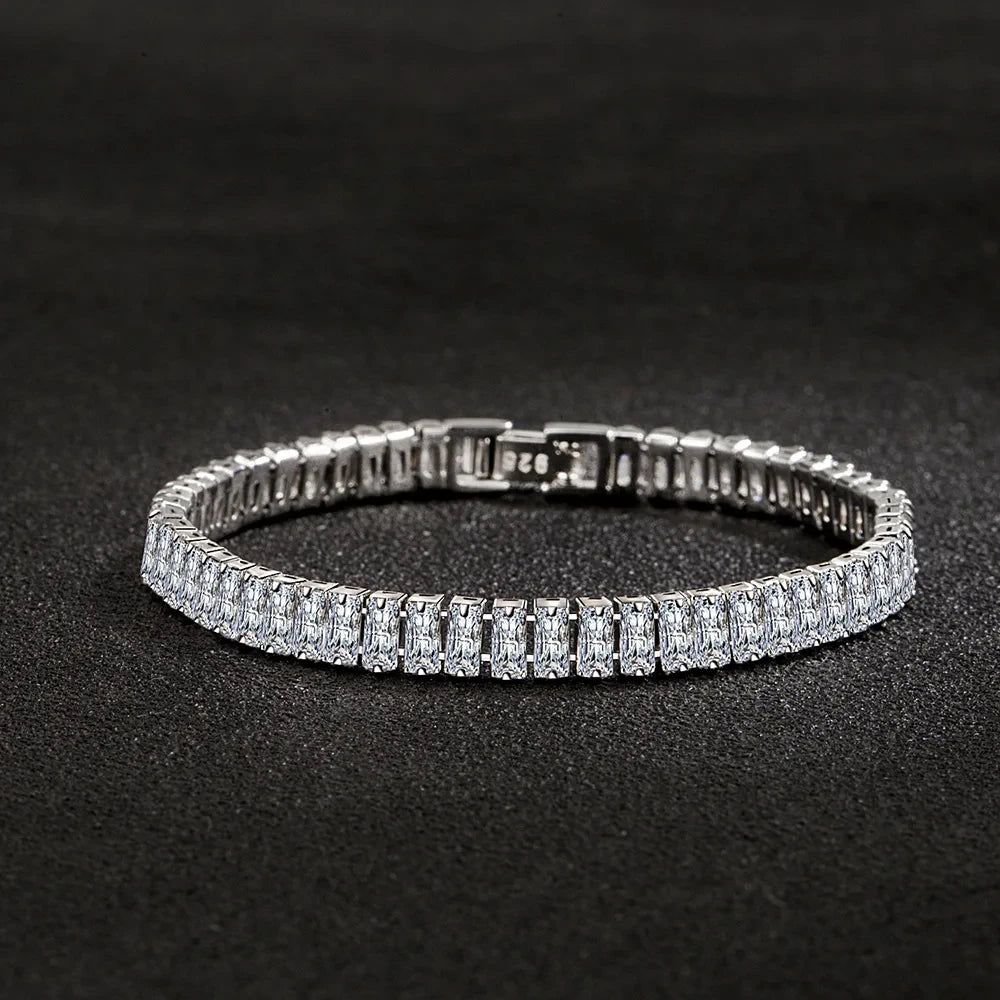 EternaGlow 925 Crystal Bracelet