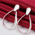 Elegance Drop Sterling Silver Earrings
