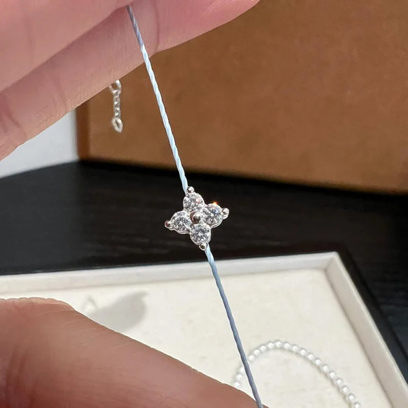 Celesté Blue Twine Bracelet