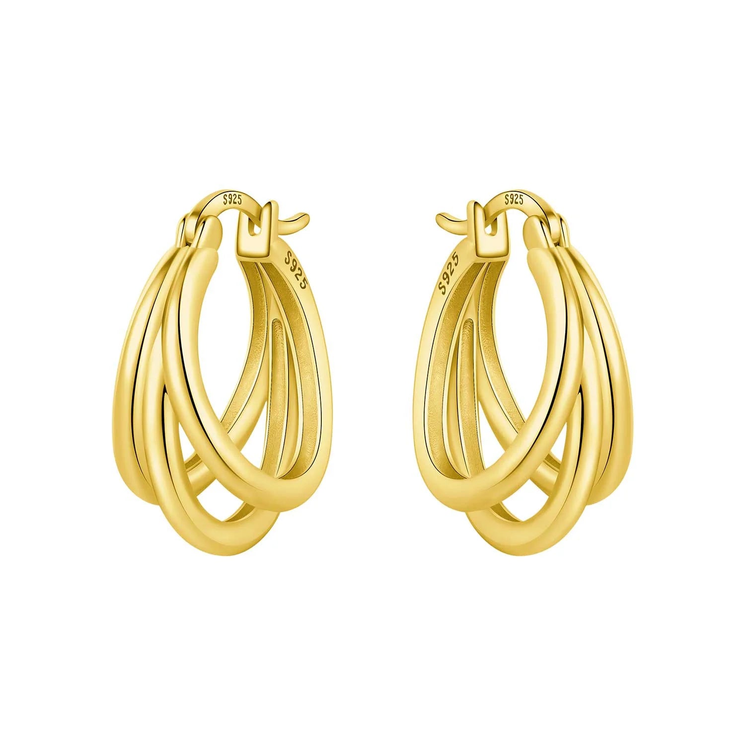 Cœur Héritage™ 18K Hoop Earrings