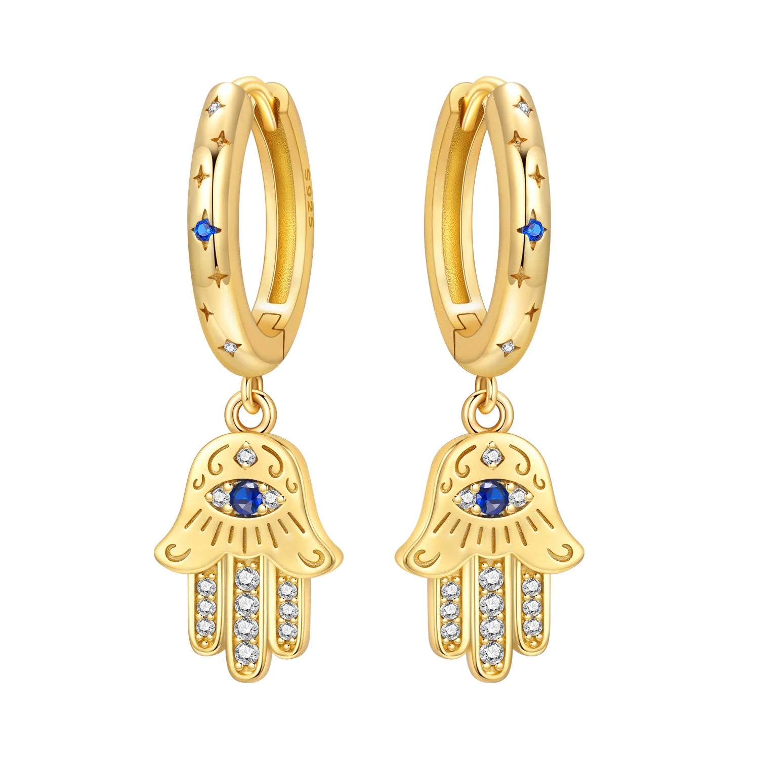 Astria Myth™ Star & Moon Hoops