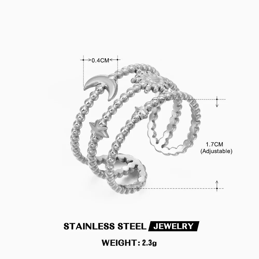 Élan Heart Outline Ring