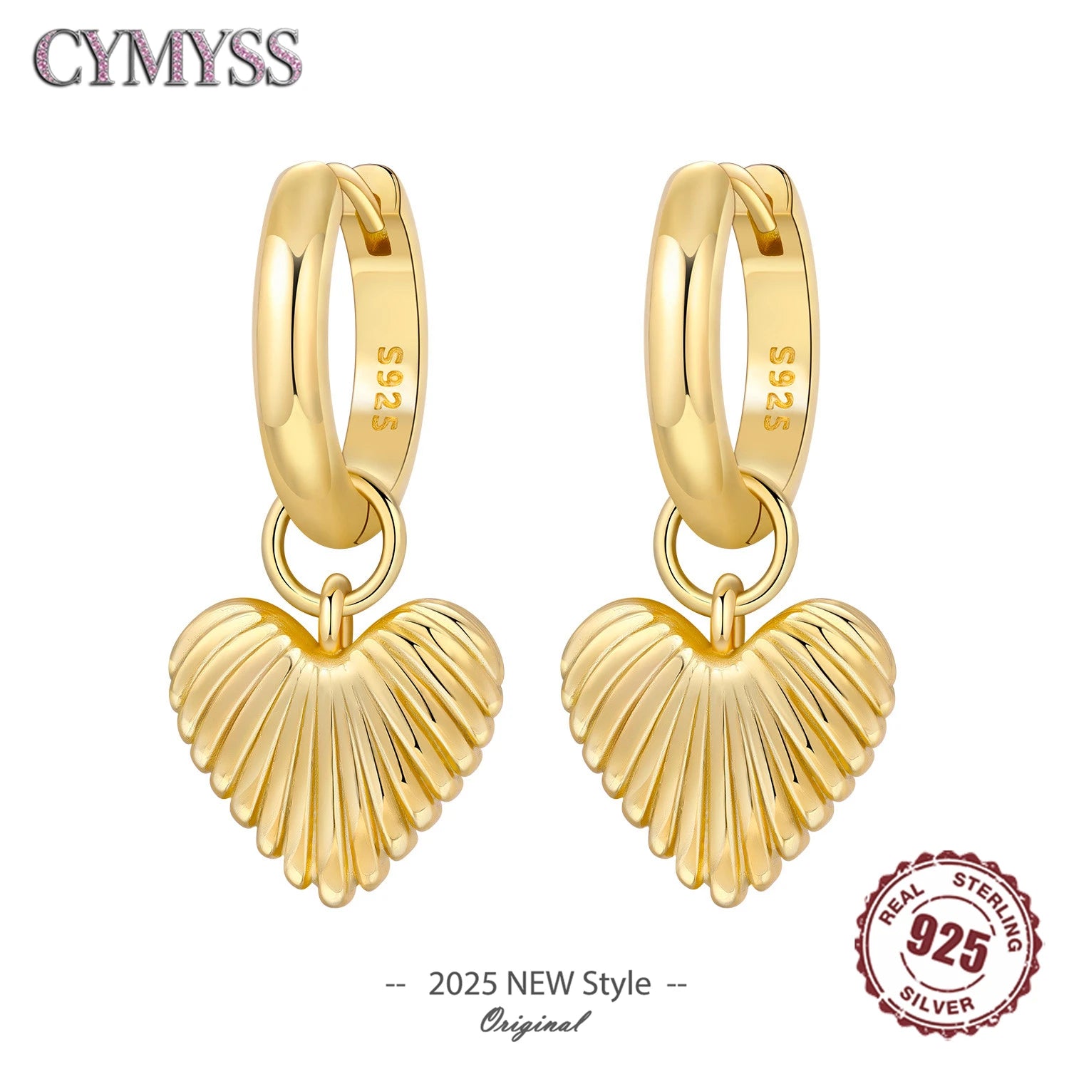 Cœur Héritage™ 18K Hoop Earrings