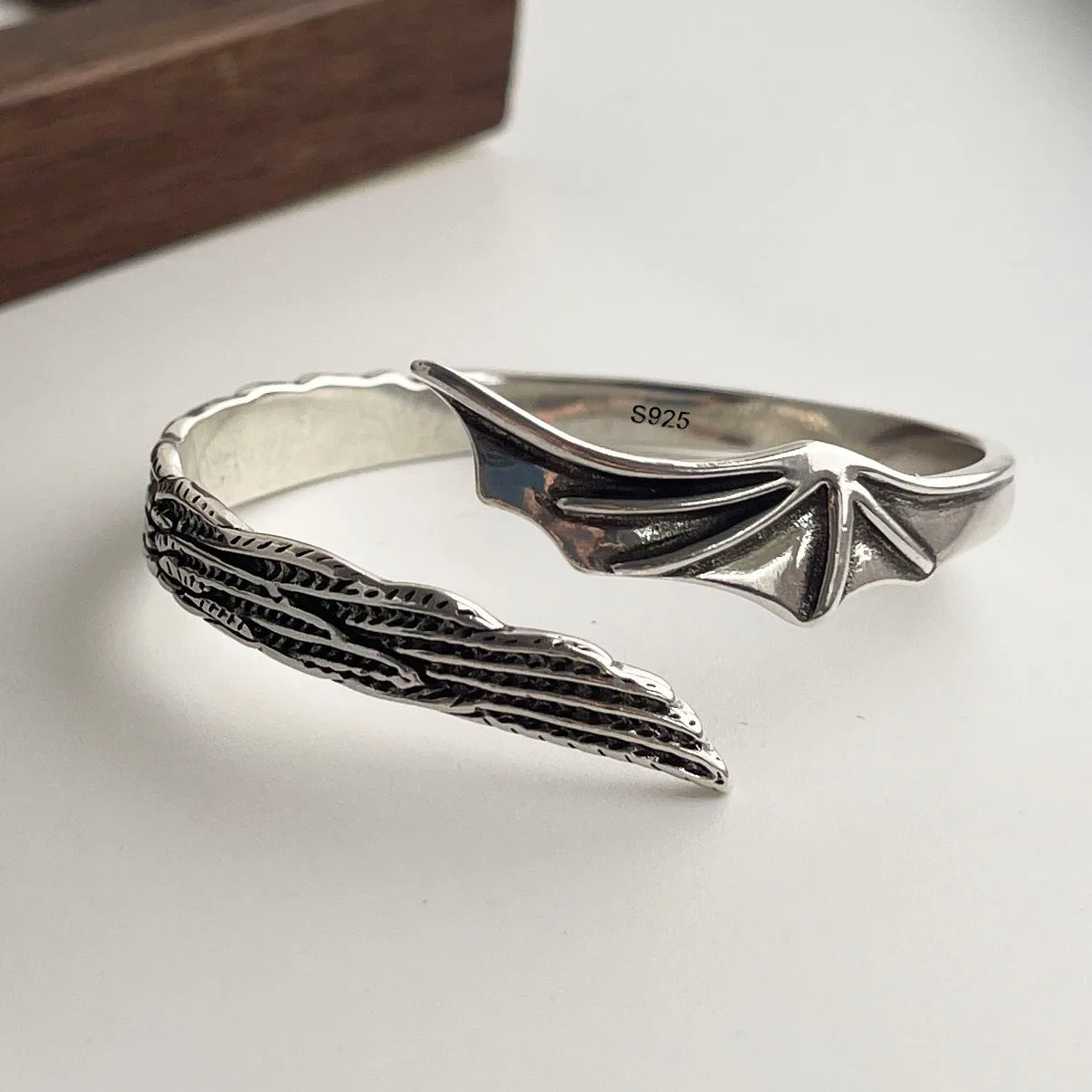 Silver Heritage Flower Band