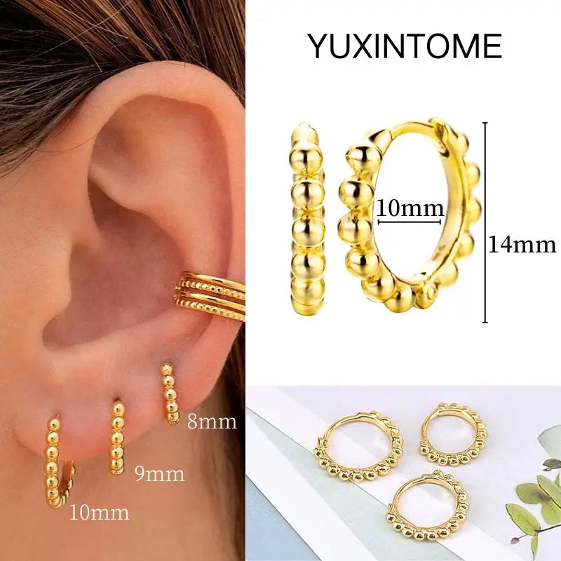 Aurélie Geo™ Vintage Hoops