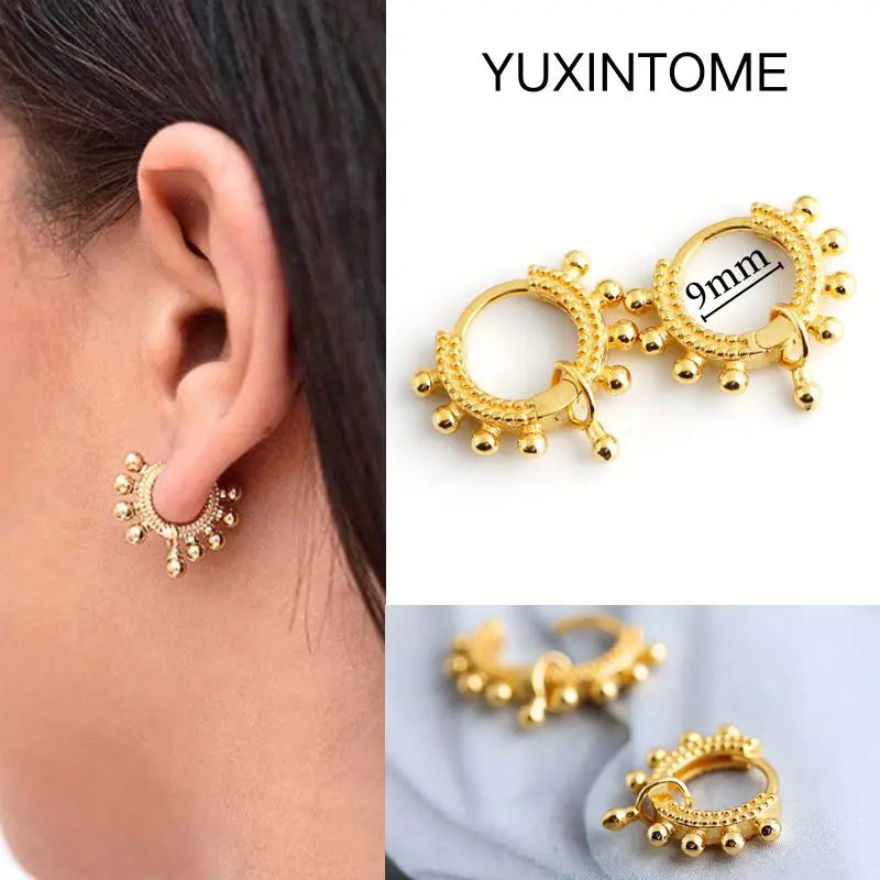 Aurélie Geo™ Vintage Hoops