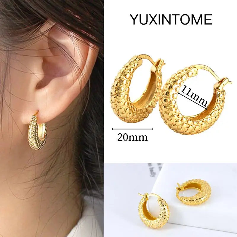 Aurélie Geo™ Vintage Hoops