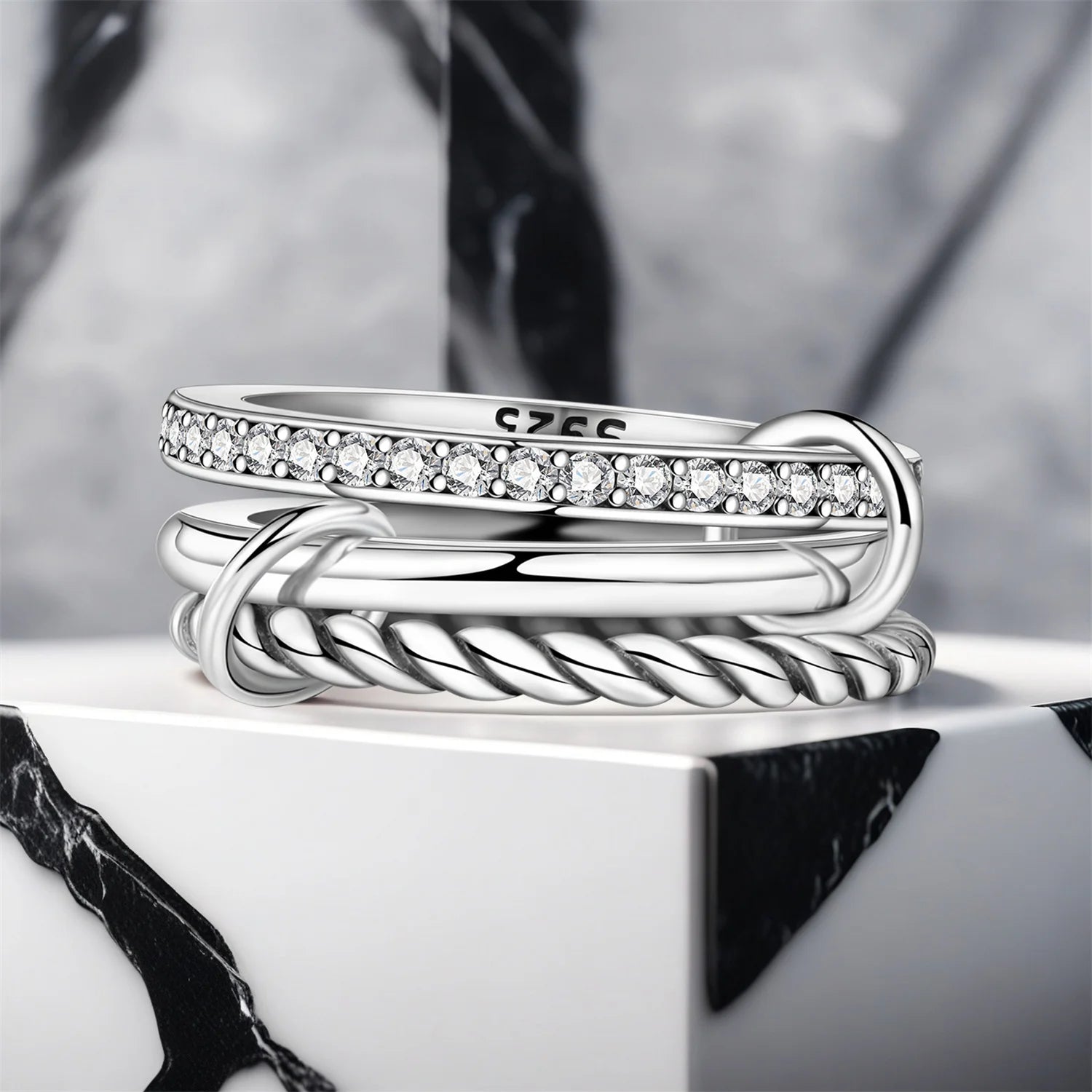 PureLine Triple Harmony Ring