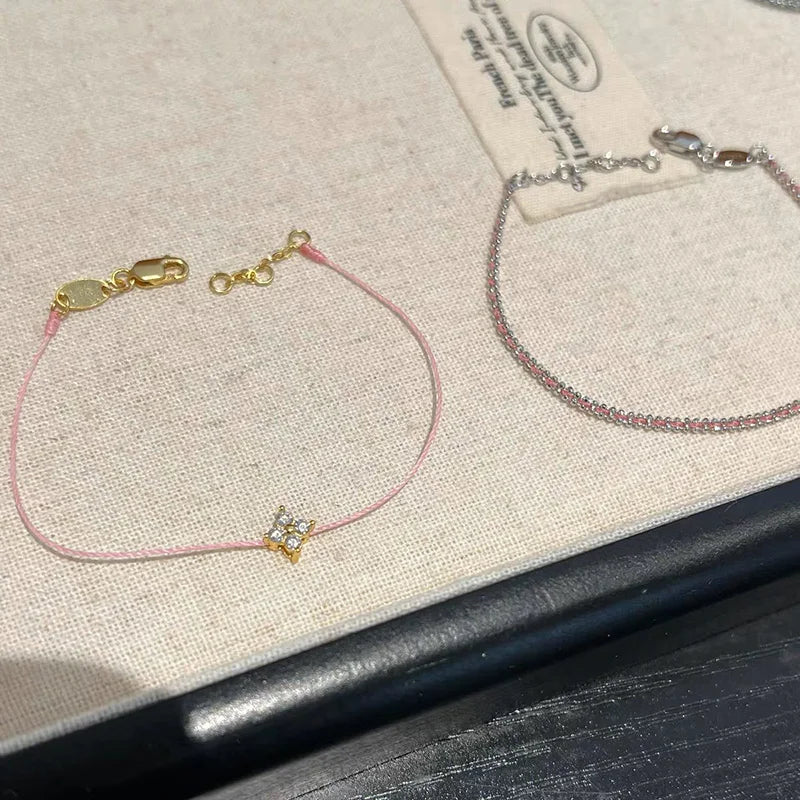 Celesté Blue Twine Bracelet