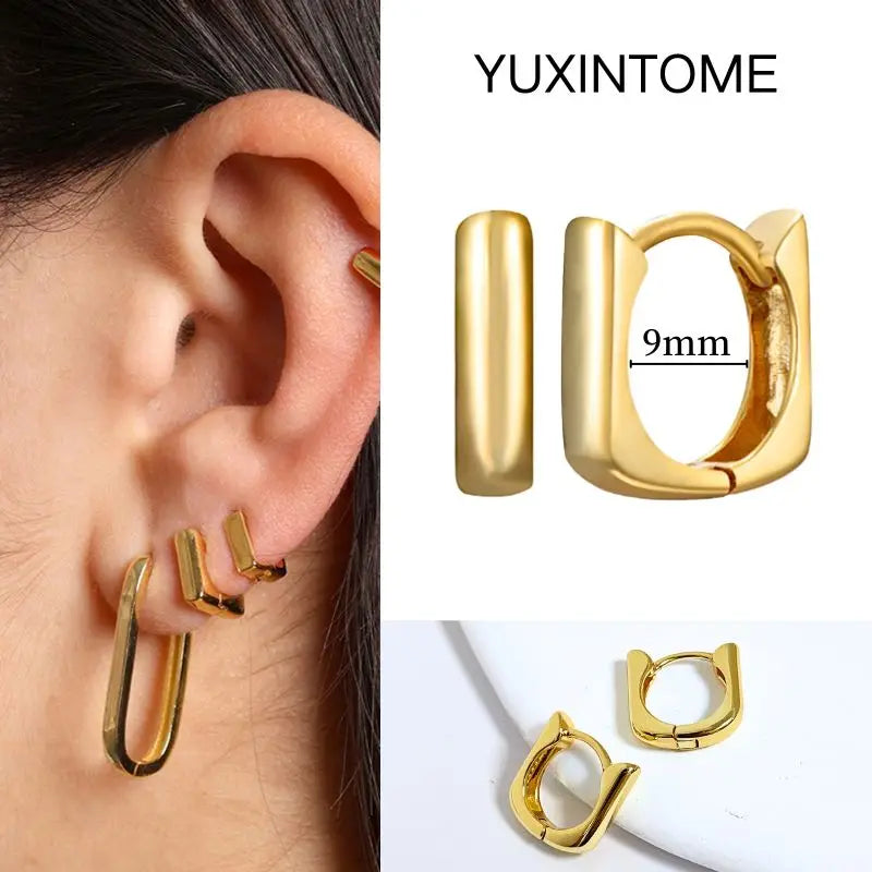 Aurélie Geo™ Vintage Hoops