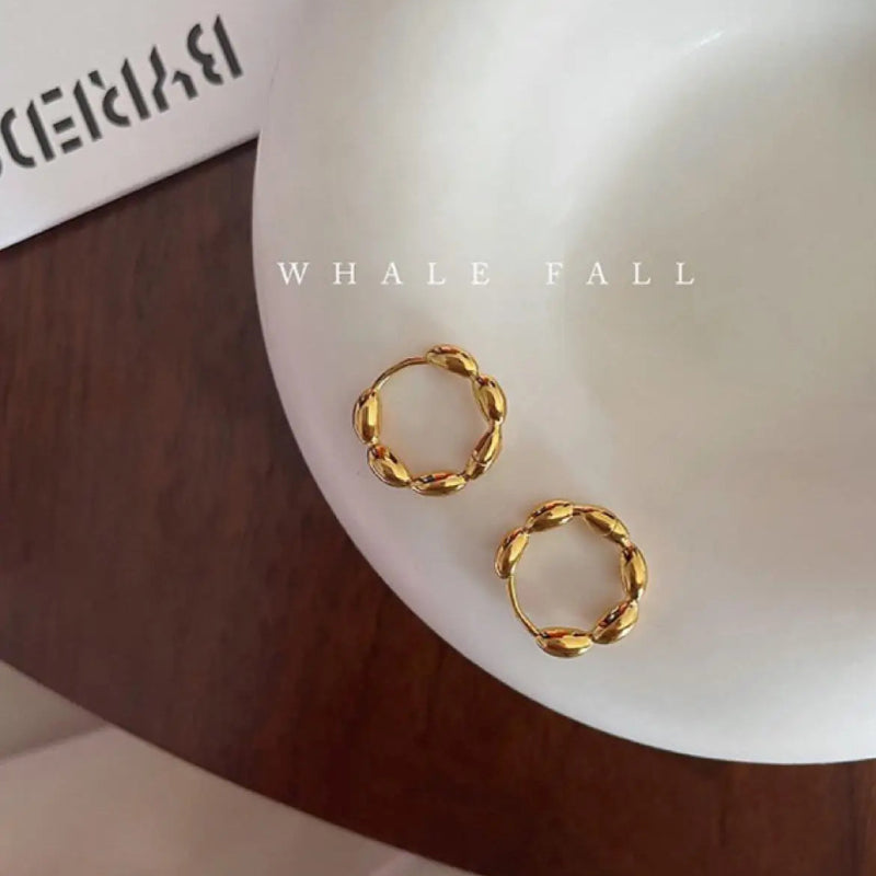 Olive Grace Hoop Earrings