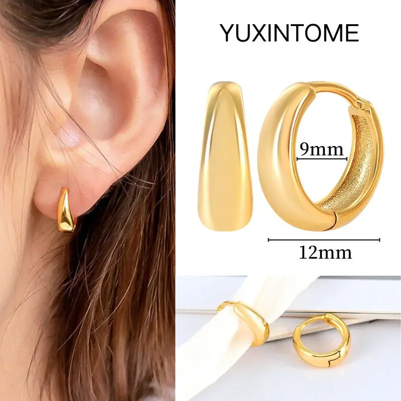 Aurélie Geo™ Vintage Hoops