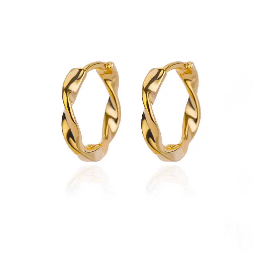 Auréa Round Luxury Hoops