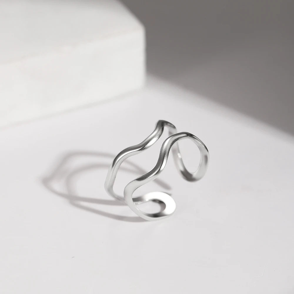 PureFlow Double Line Ring