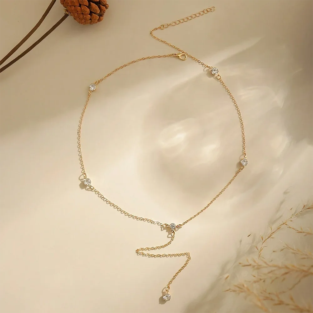 Modern Grace Tassel Necklace