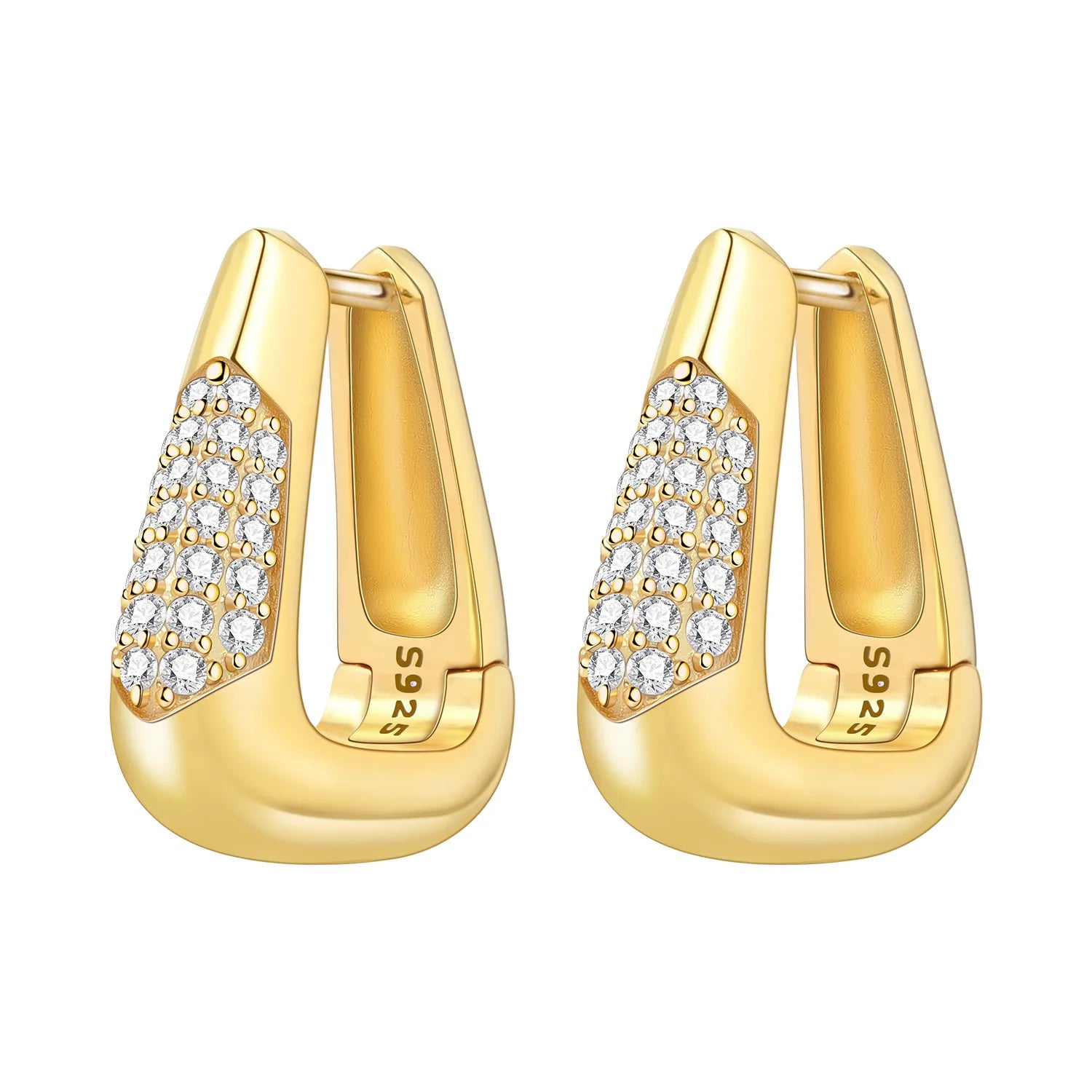 Cœur Héritage™ 18K Hoop Earrings