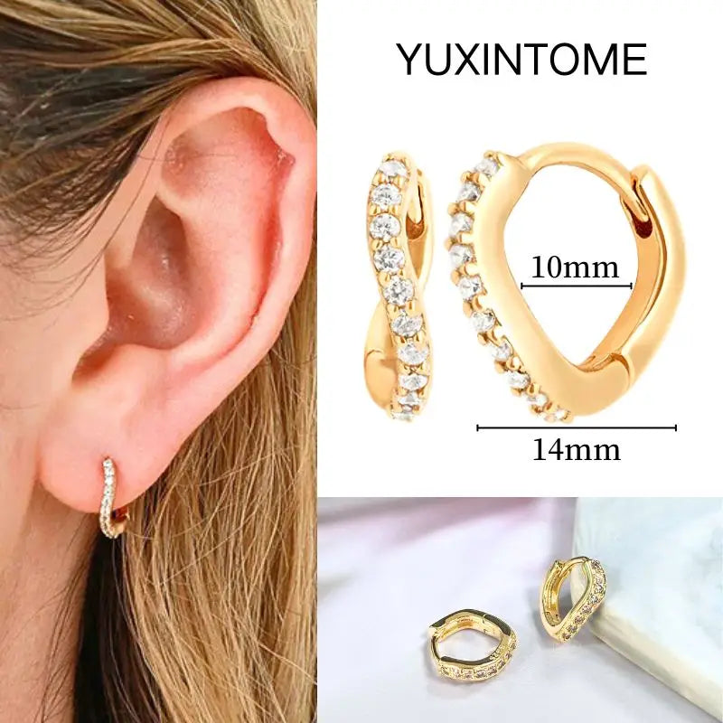 Aurélie Geo™ Vintage Hoops