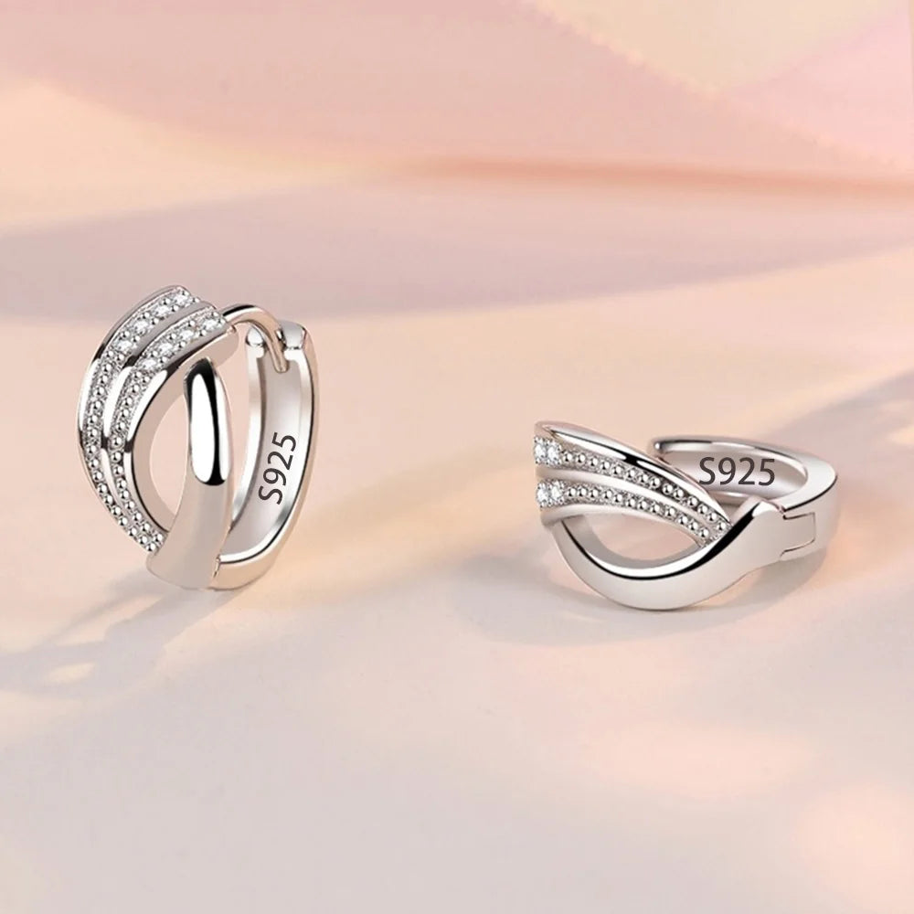 Channel Éclat™ CZ Stud Earrings