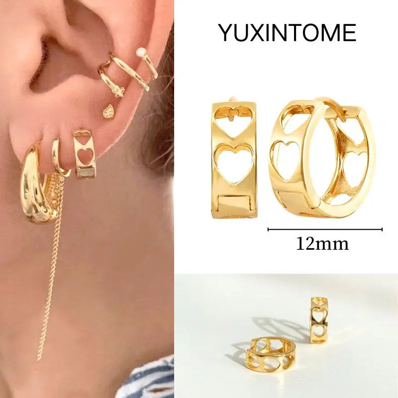 Aurélie Geo™ Vintage Hoops