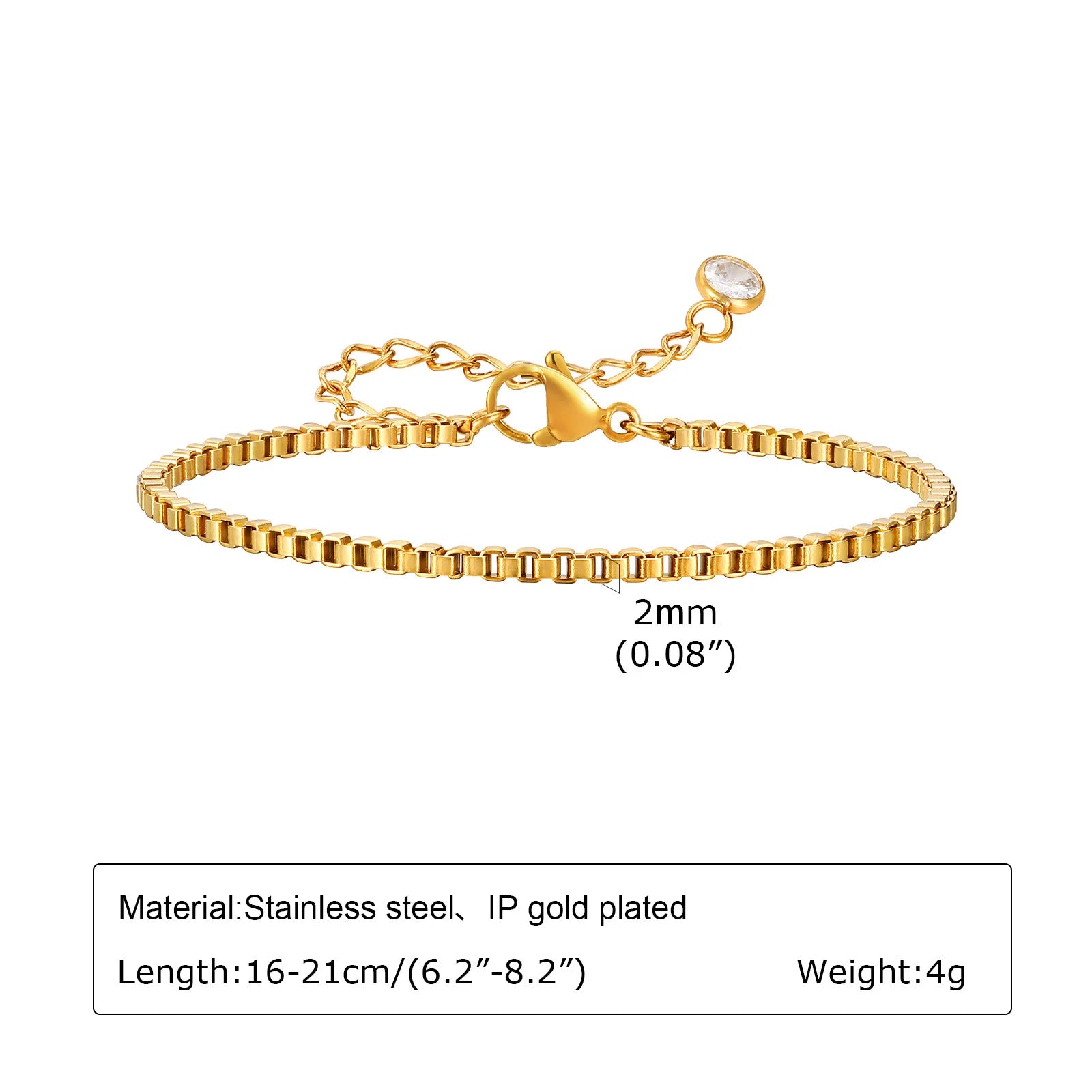 LumiHerring Gold Bracelet