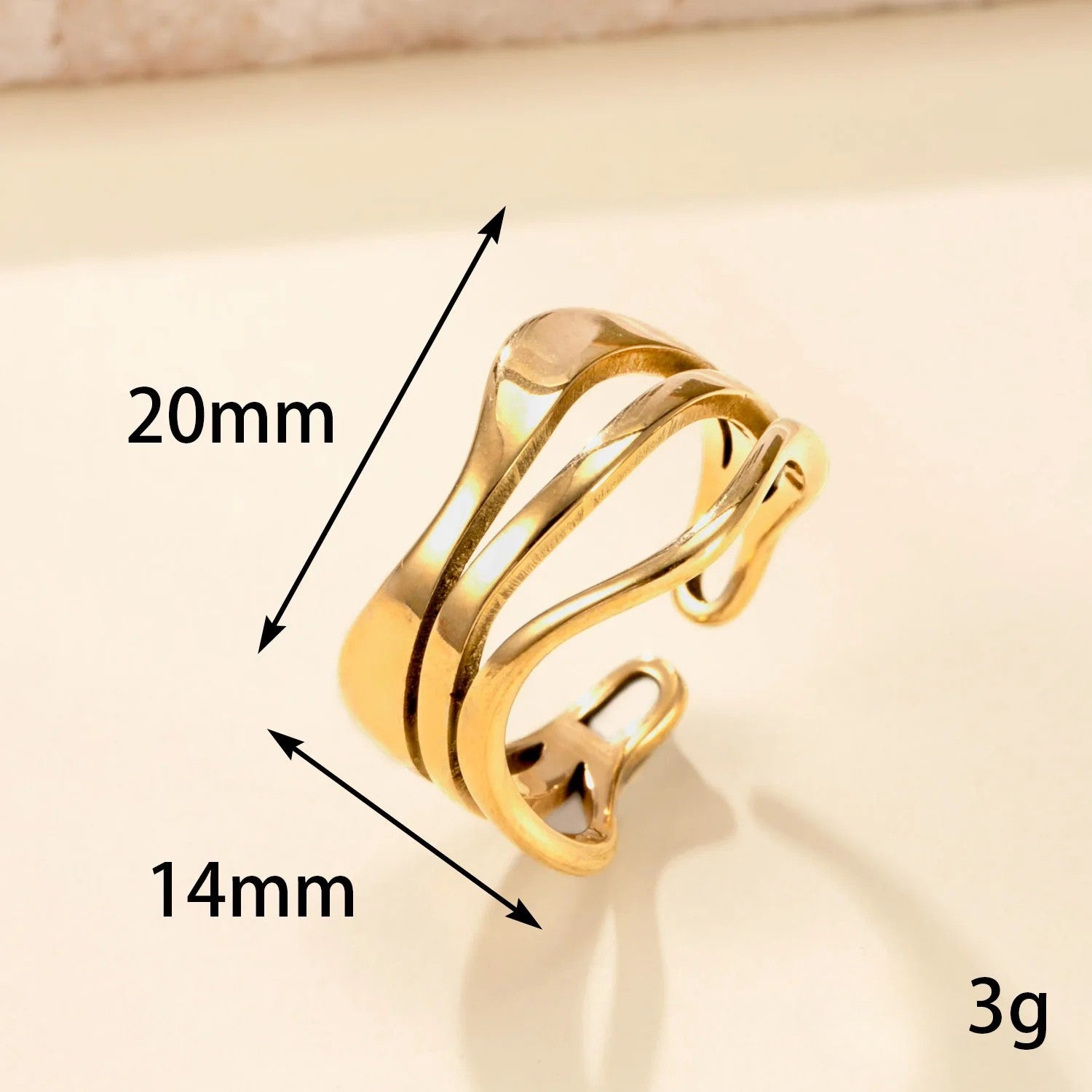 Icona Flux™ Open Ring