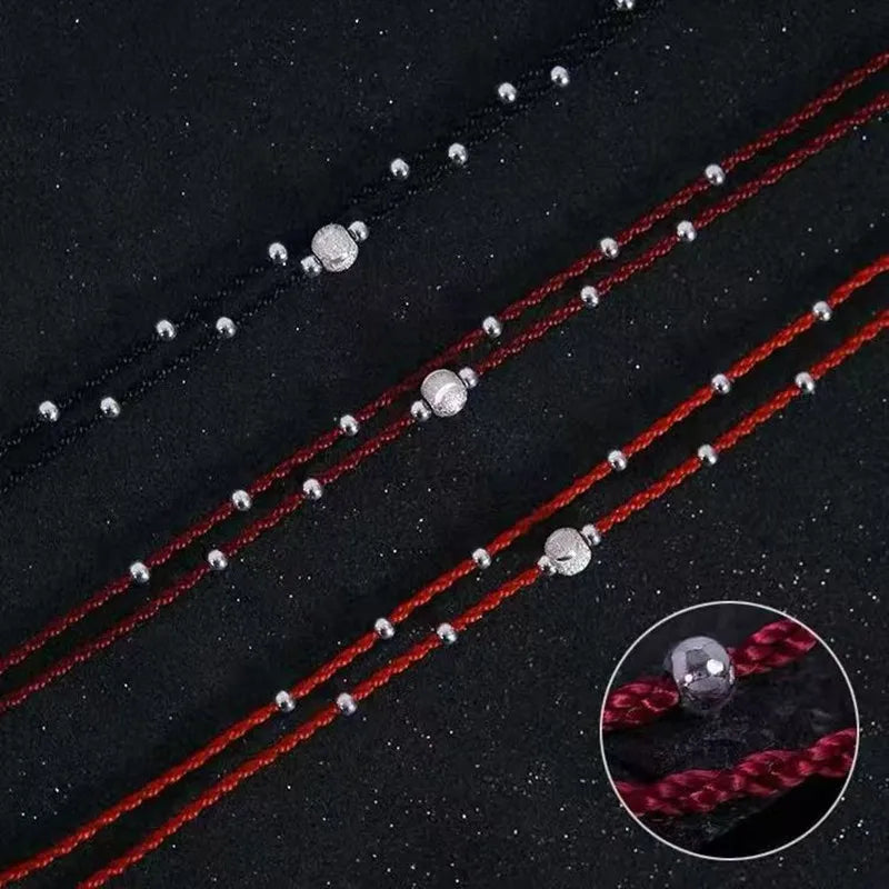 Lucky Bead Rope Anklet