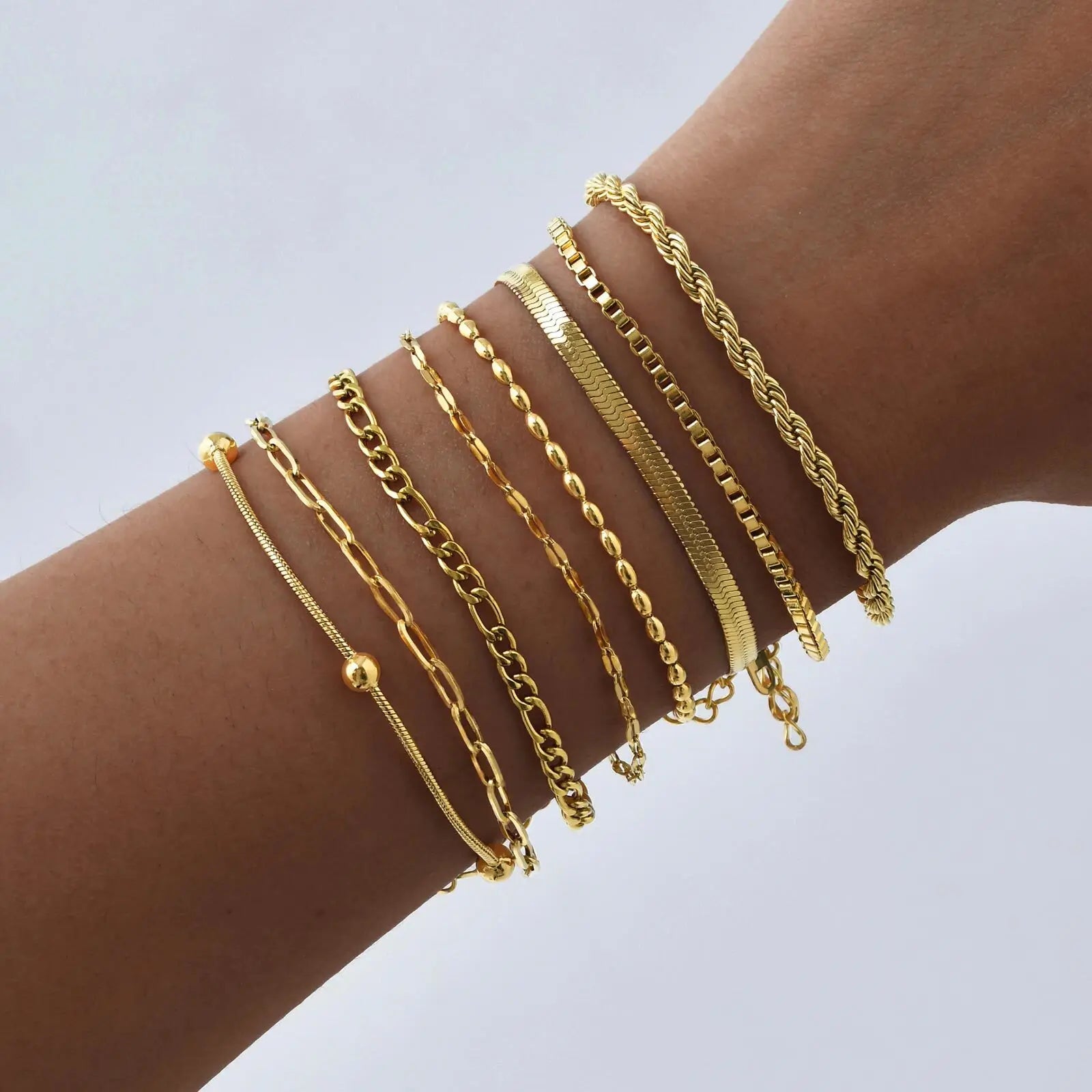 LumiHerring Gold Bracelet