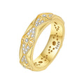 Orstarry Woven Elegance Ring