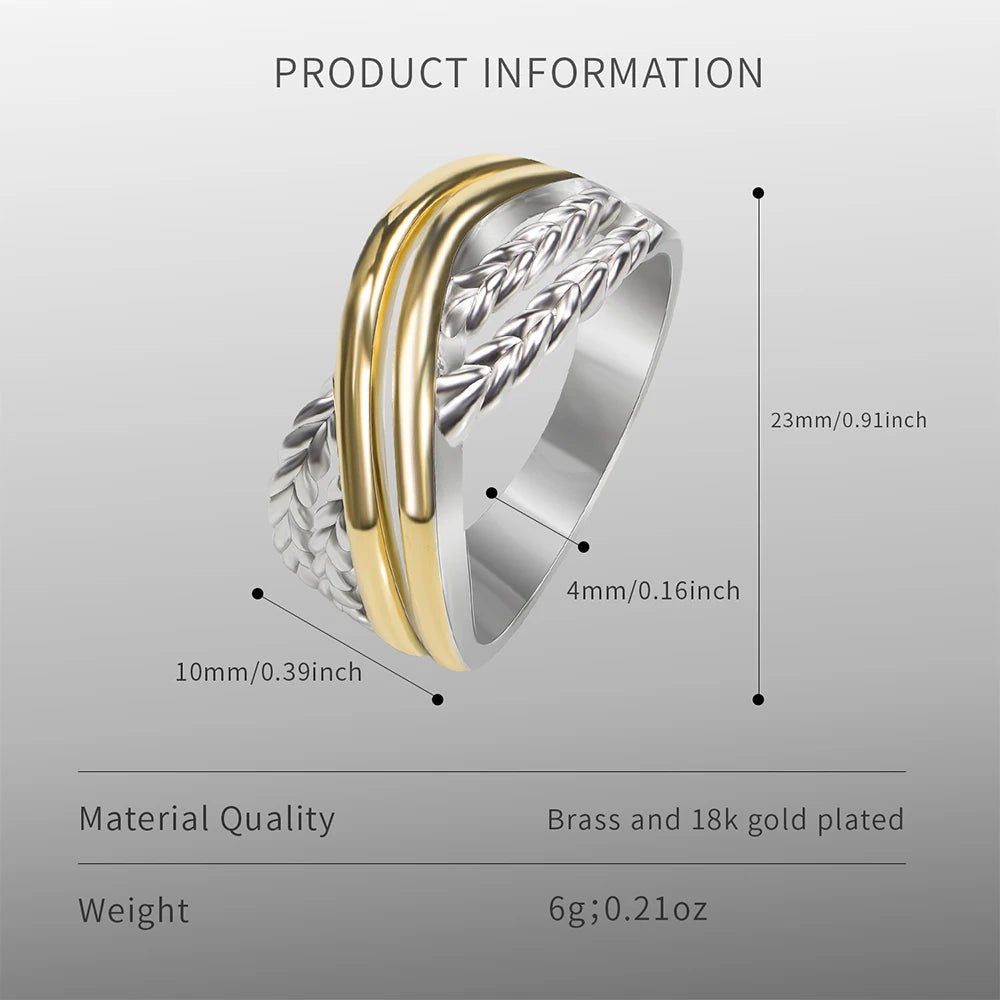 Golden Harvest™ Crossover Ring