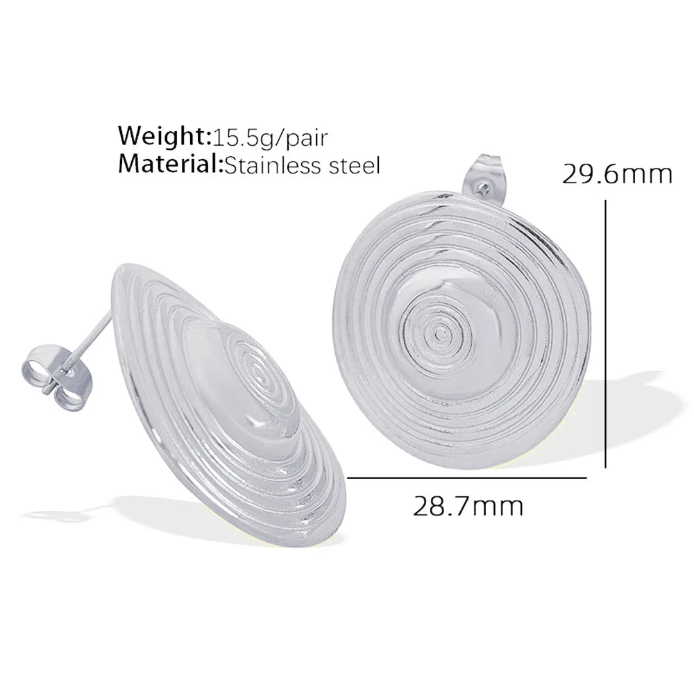 Parisian Époque™ Circle Earrings