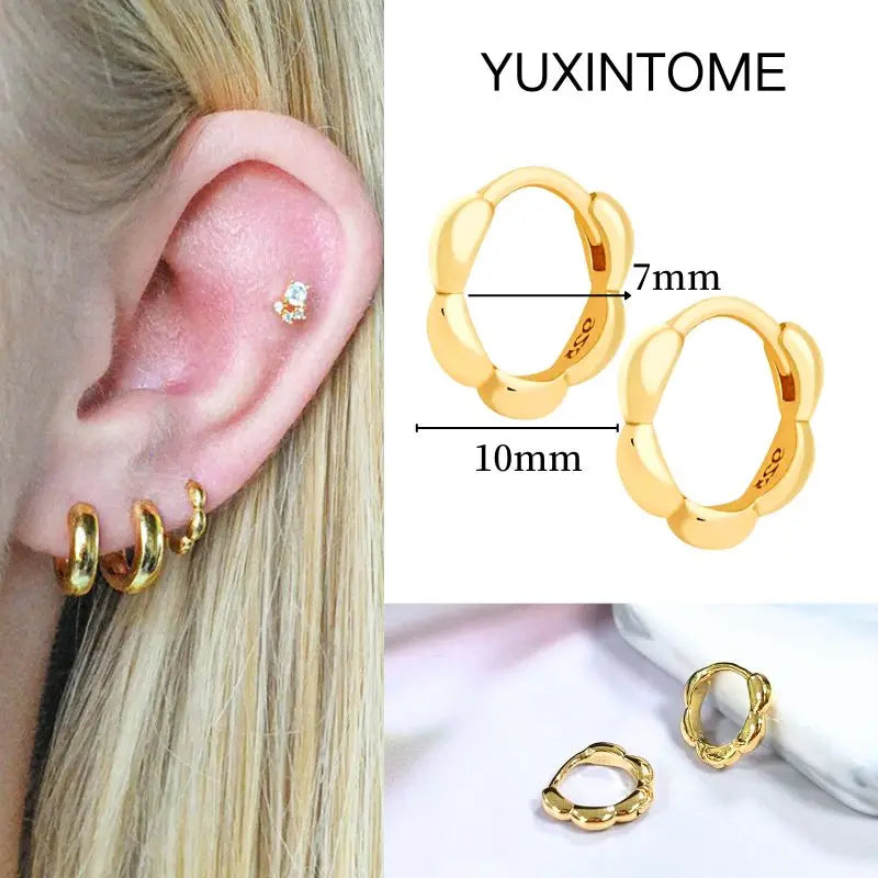 Aurélie Geo™ Vintage Hoops