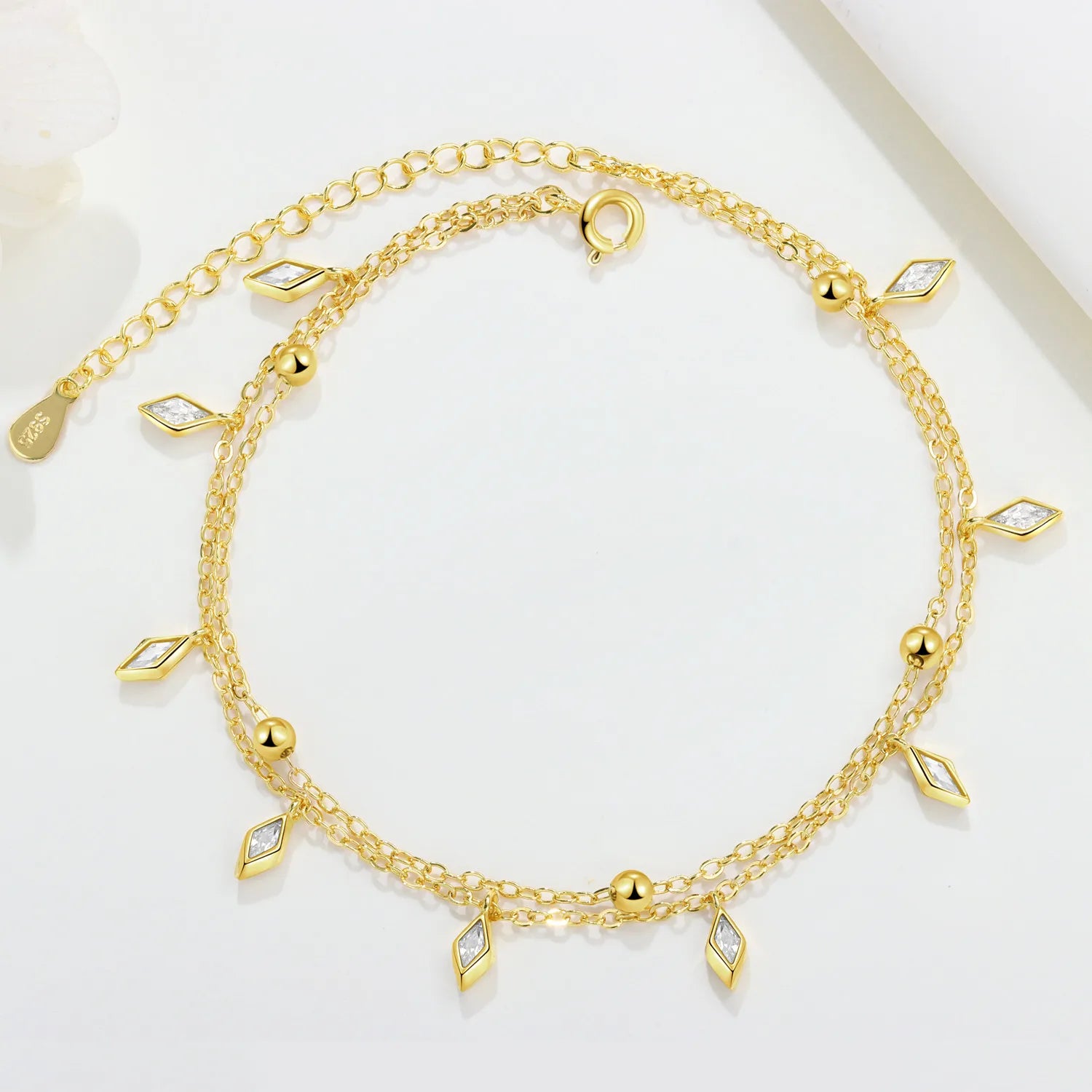 Élan Boho Layer Anklet