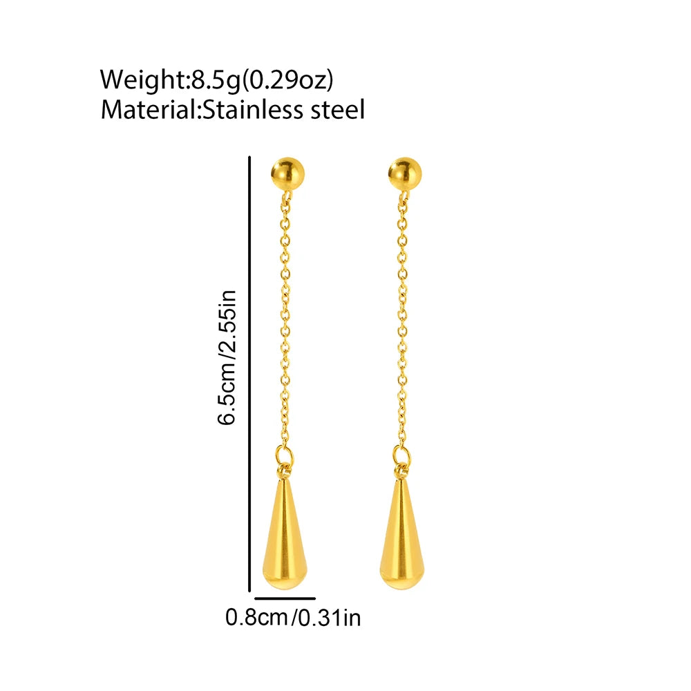 Modern Muse Drop Earrings