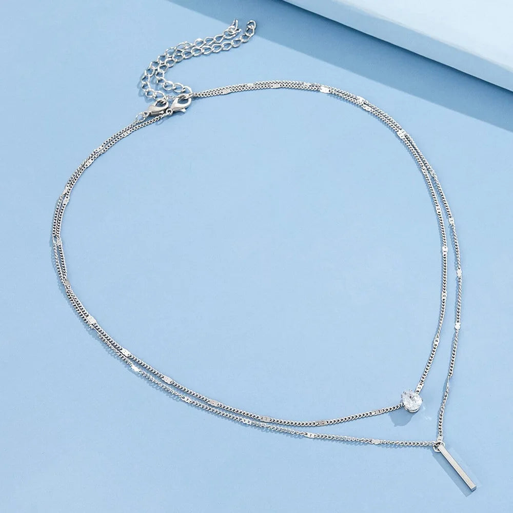 Éclat Layers™ Zircon Choker