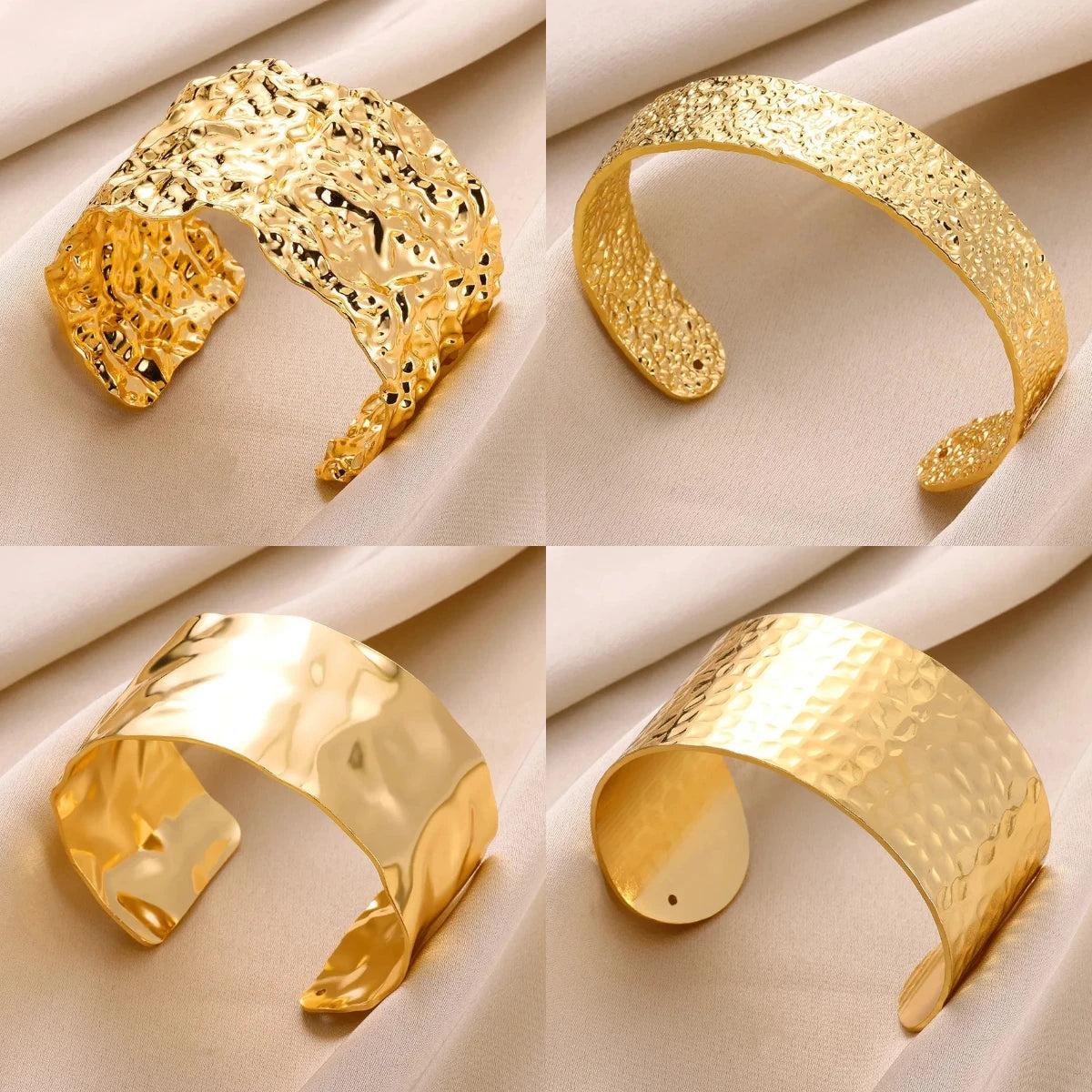 AureWrinkle Gold Cuff